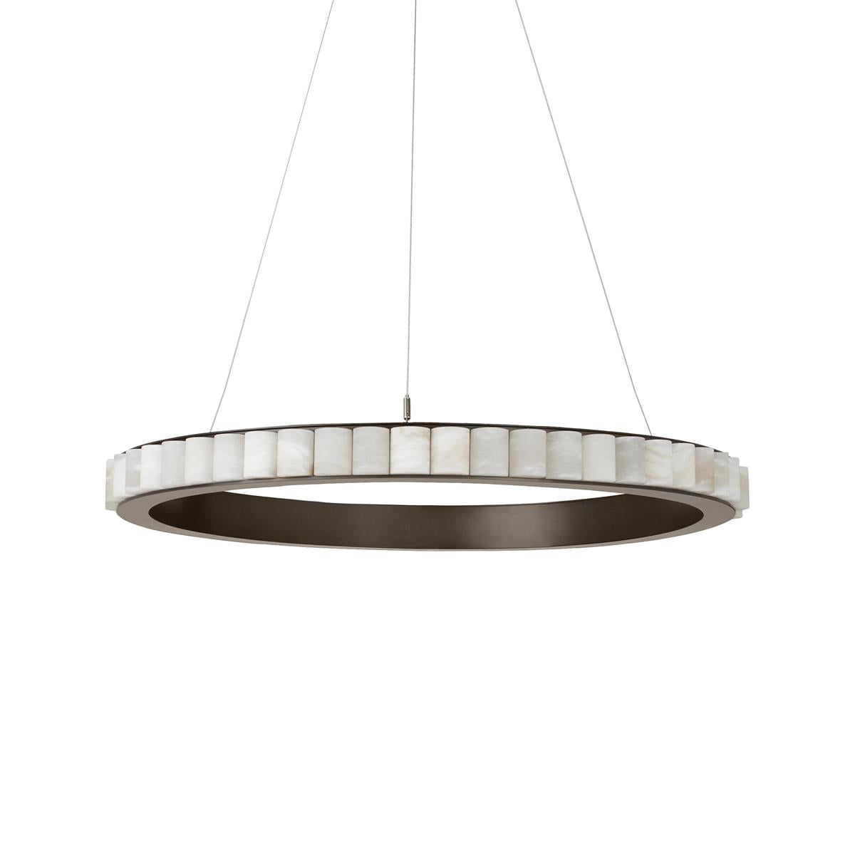 Alabaster Avalon Halo Chandelier – product view 63