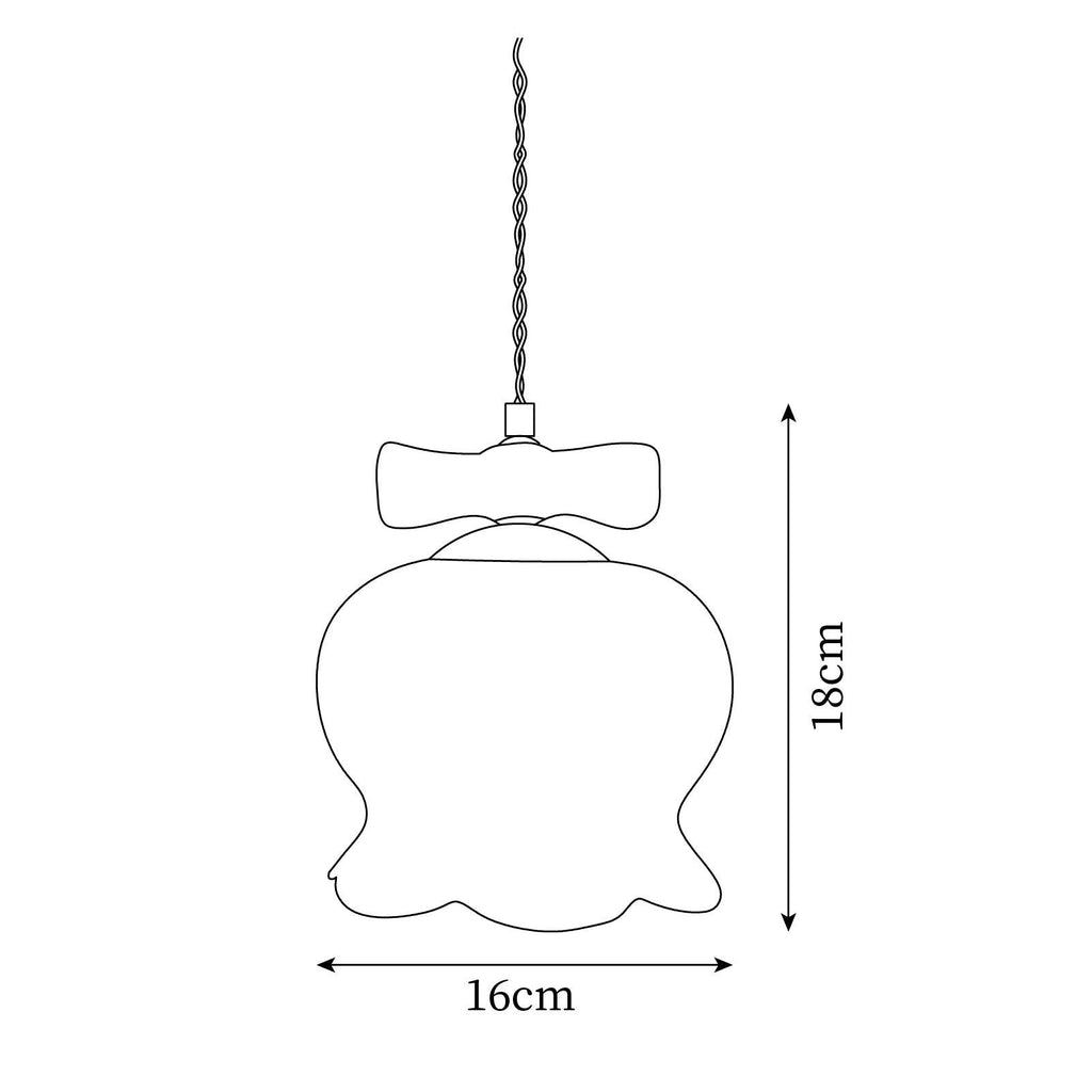 Orto Glass Pendant Light — product view 5