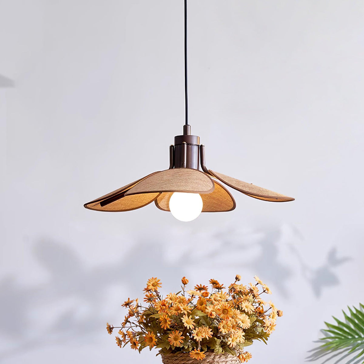 Callie Wood Pendant Lamp — product view 33