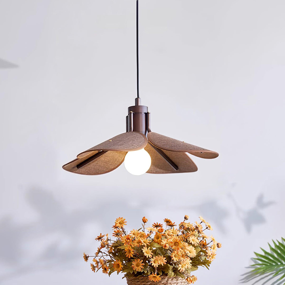 Callie Wood Pendant Lamp — product view 34