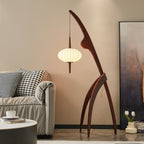 Mante Religieuse Wood Floor Lamp — product view 2