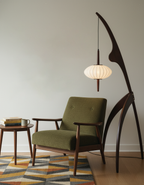 Mante Religieuse Wood Floor Lamp — product view 8