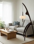 Mante Religieuse Wood Floor Lamp — product view 9
