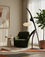 Mante Religieuse Wood Floor Lamp — product view 10