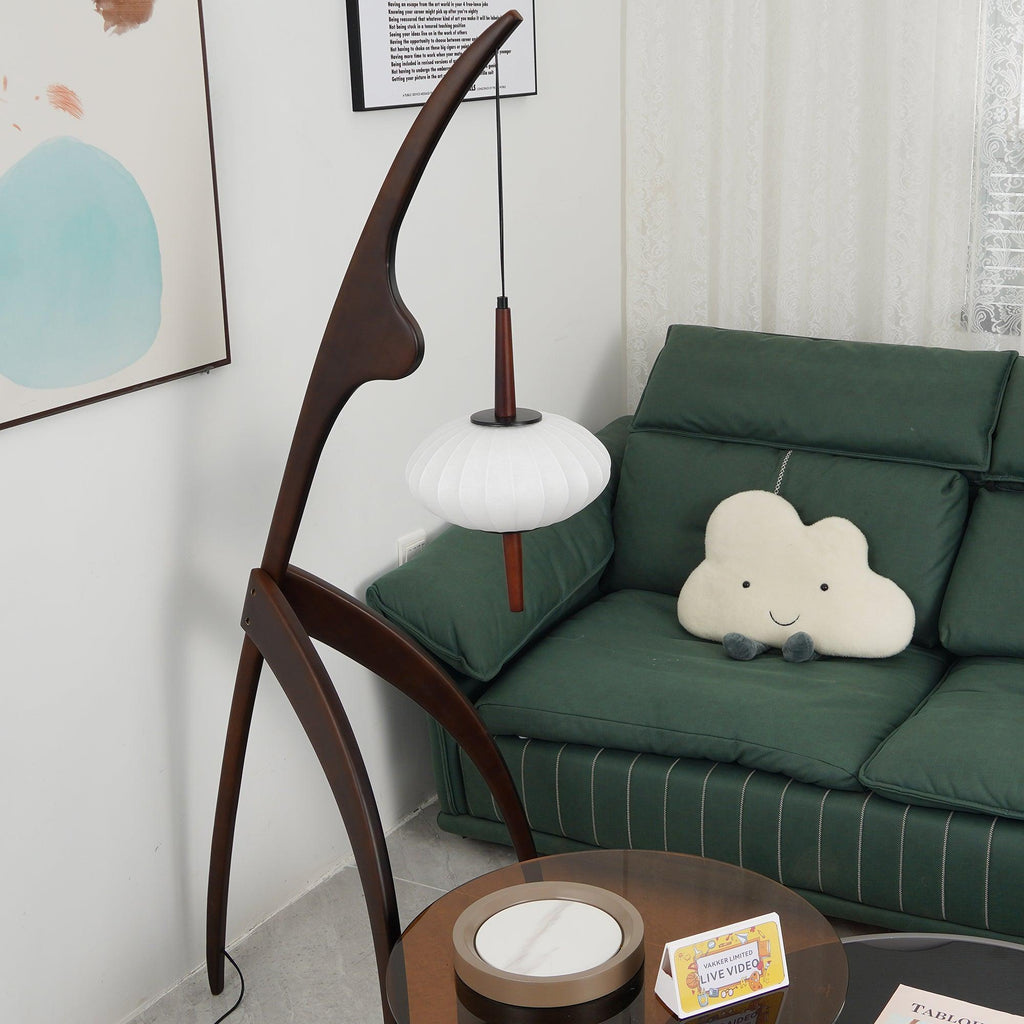 Mante Religieuse Wood Floor Lamp — product view 17