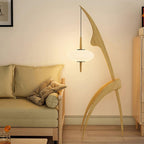 Mante Religieuse Wood Floor Lamp — product view 23