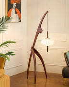 Mante Religieuse Wood Floor Lamp — product view 29