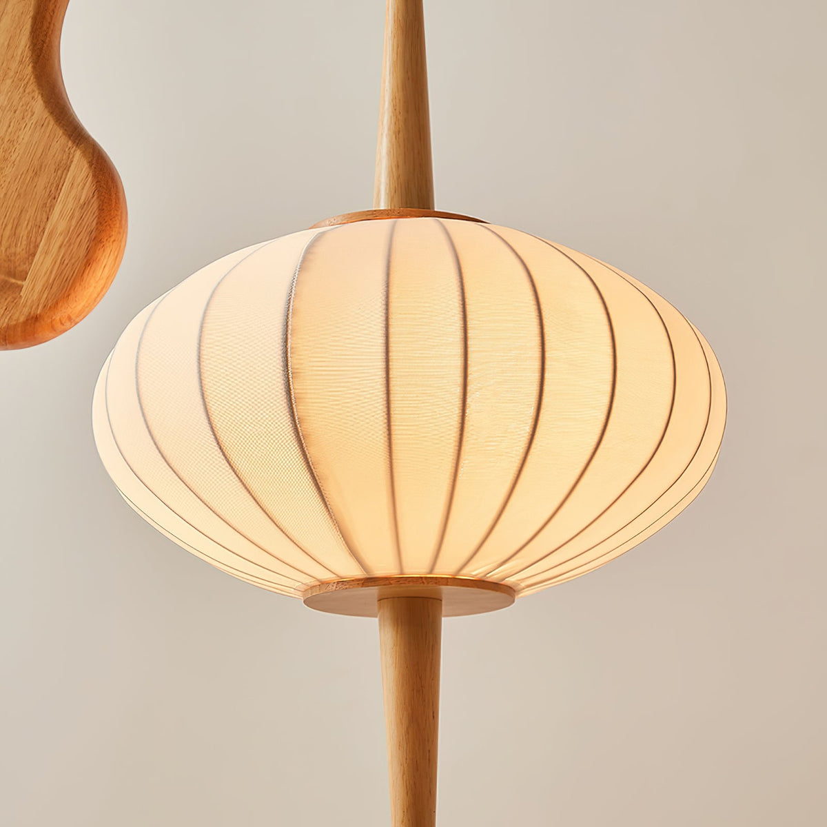 Mante Religieuse Wood Floor Lamp — product view 48