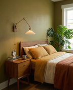 Silverton Swing Arm Wood Wall Lamp — product view 6