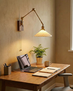 Silverton Swing Arm Wood Wall Lamp — product view 8