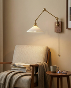 Silverton Swing Arm Wood Wall Lamp — product view 11
