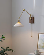 Silverton Swing Arm Wood Wall Lamp — product view 13