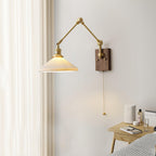 Silverton Swing Arm Wood Wall Lamp — product view 14