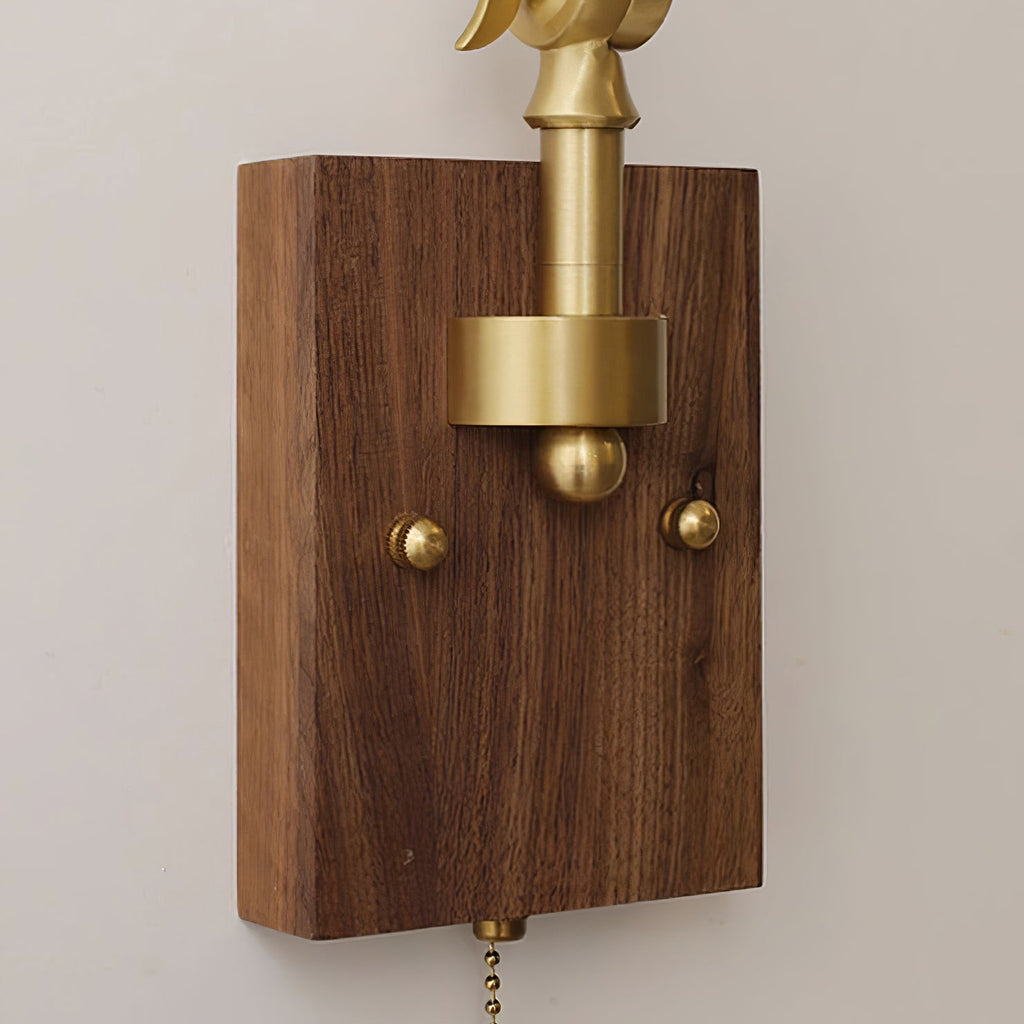 Silverton Swing Arm Wood Wall Lamp — product view 18