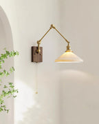 Silverton Swing Arm Wood Wall Lamp — product view 20