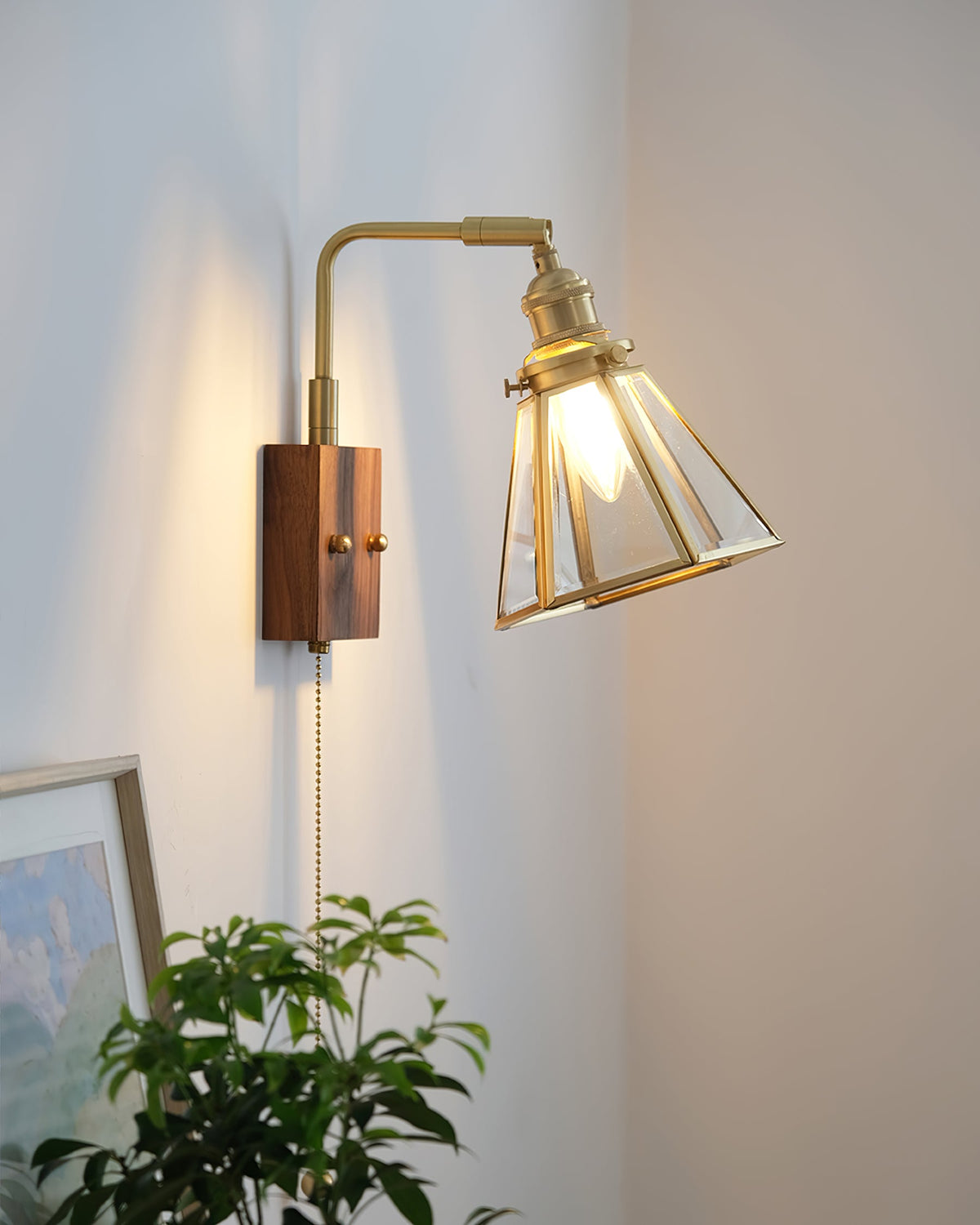 Simone Glass Wall Lamp — product view 9