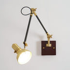 Kane Swing Arm Wood Wall Lamp — product view 7