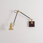 Kane Swing Arm Wood Wall Lamp — product view 9