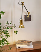 Kane Swing Arm Wood Wall Lamp — product view 15