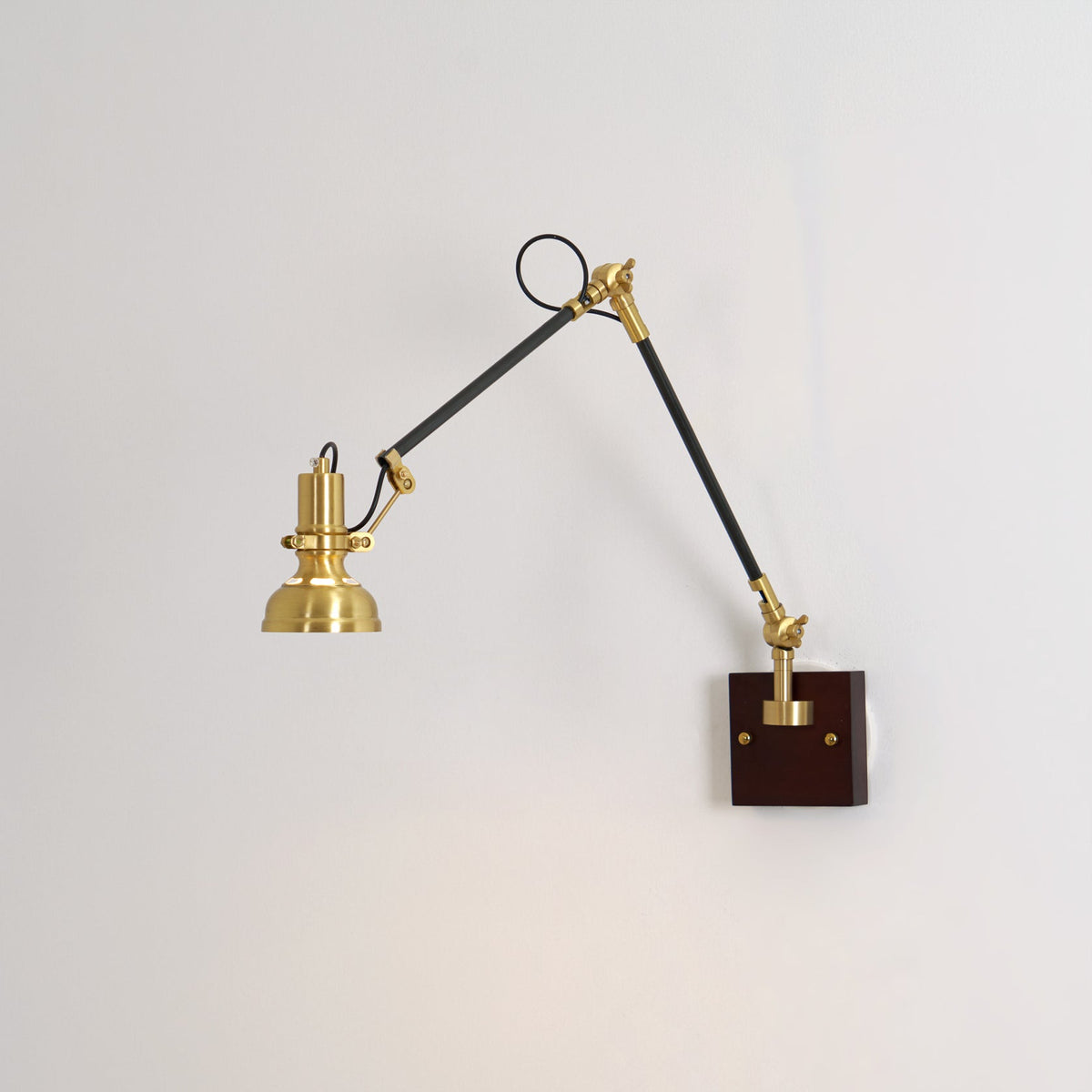 Kane Swing Arm Wood Wall Lamp — product view 16