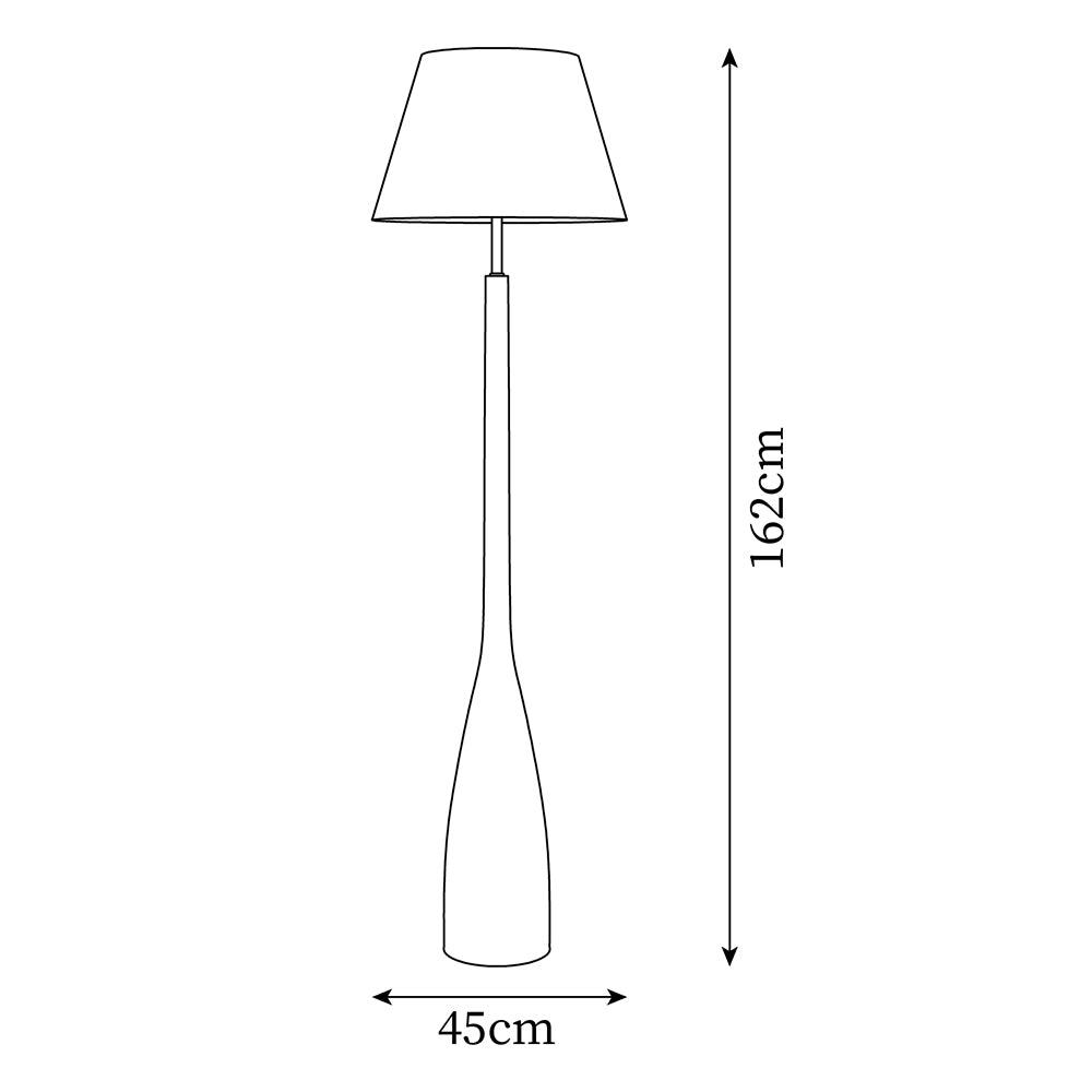 Nora Wood Floor Lamp — product view 5