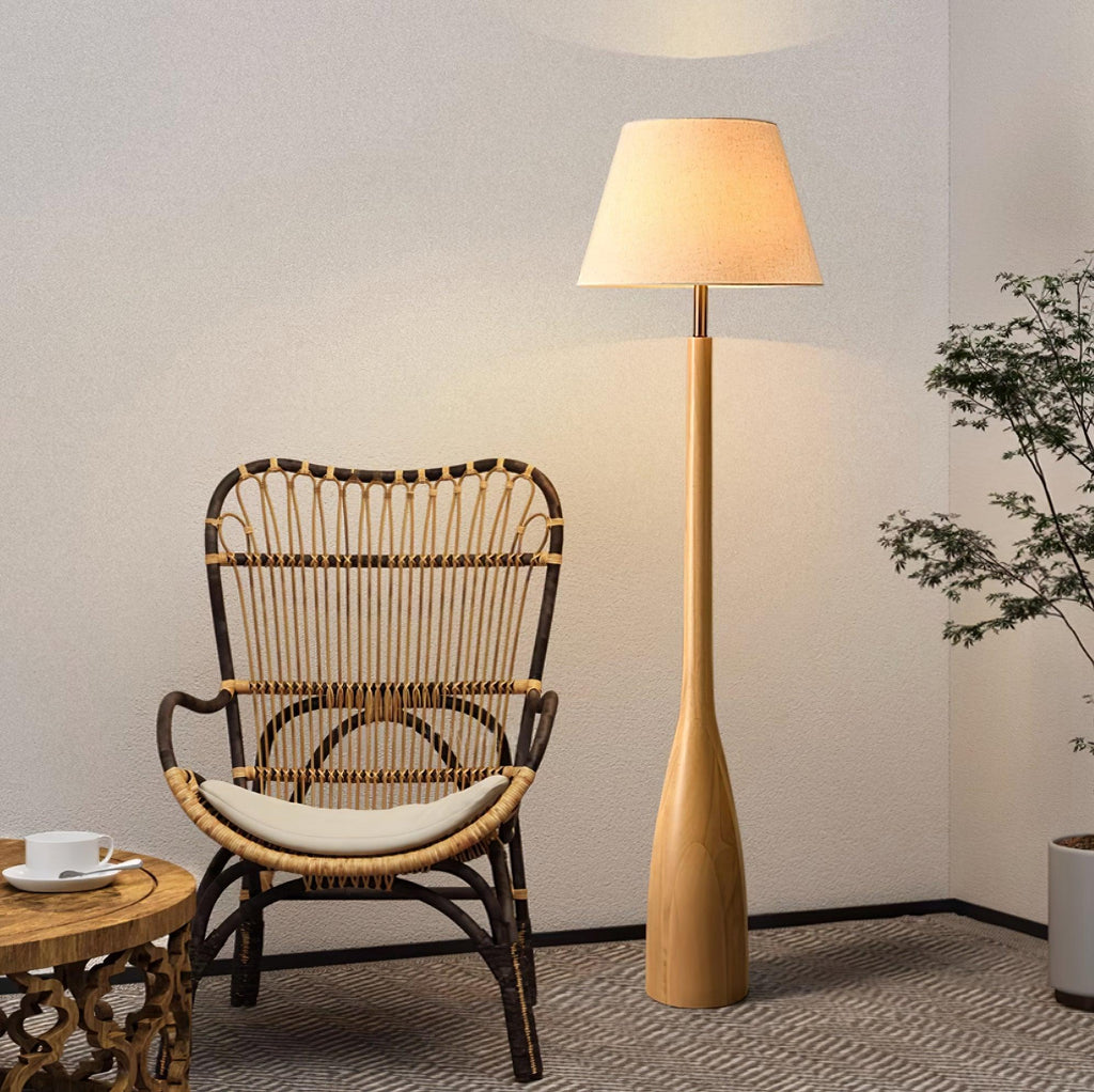 Nora Wood Floor Lamp — product view 8