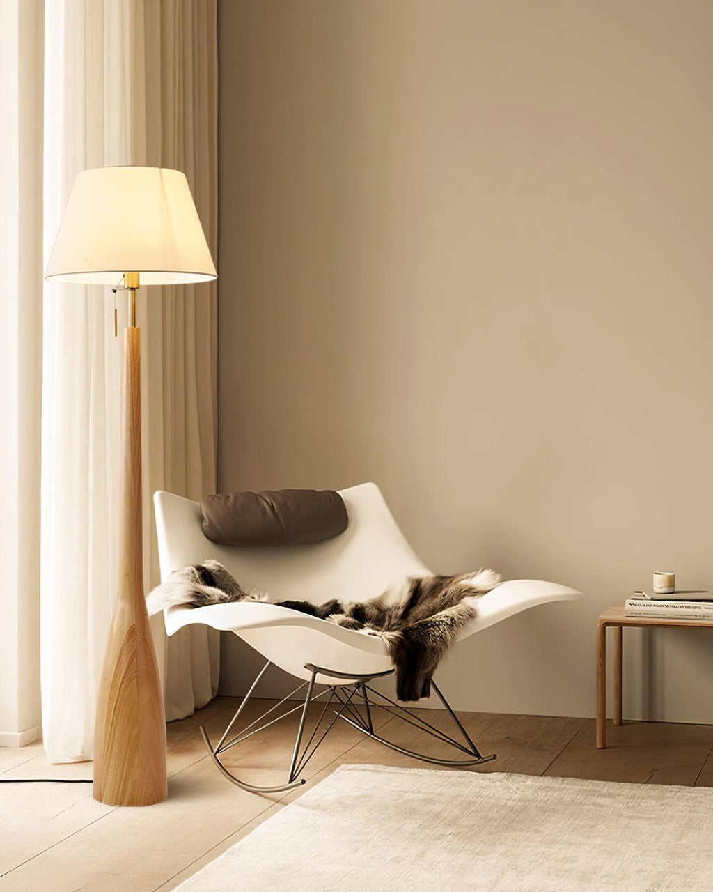 Nora Wood Floor Lamp — product view 9