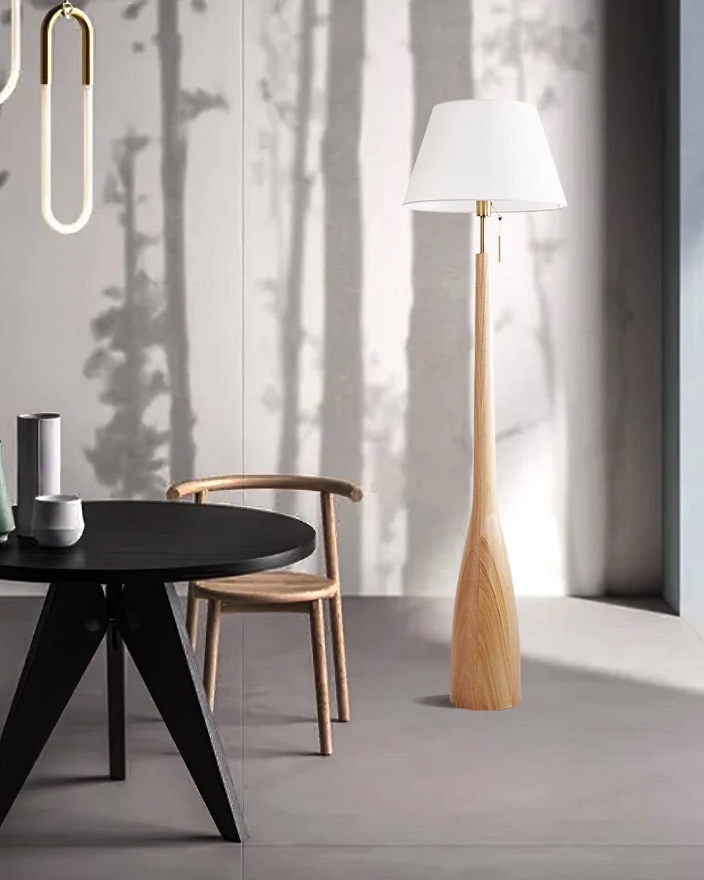 Nora Wood Floor Lamp — product view 10