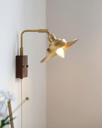 Runia Brass Wall Lamp — product view 6
