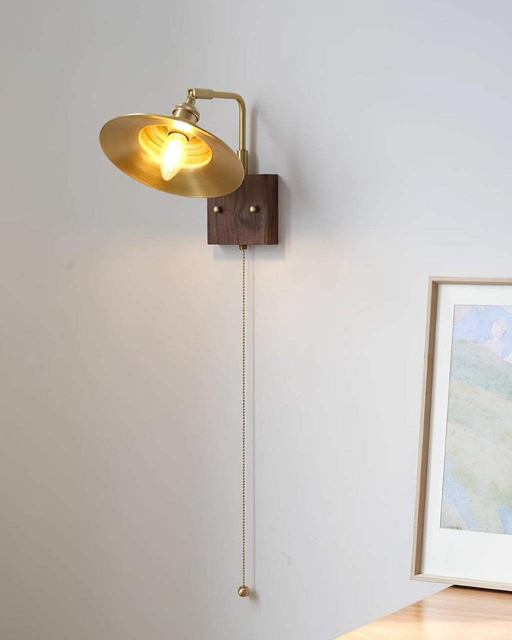 Runia Brass Wall Lamp — product view 13