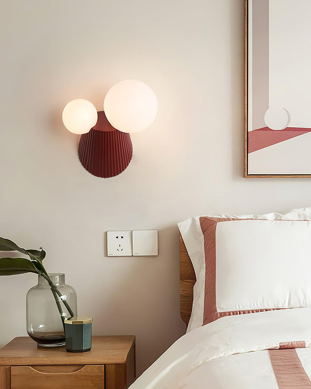 Land Glass Wall Light — product view 7
