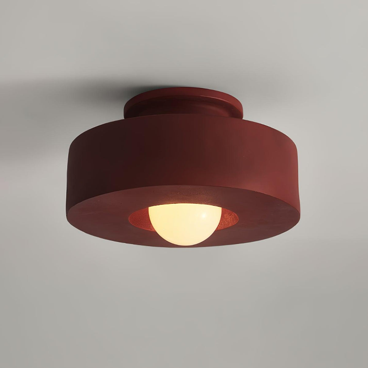 Carneros Glass Ceiling Lamp — product view 2