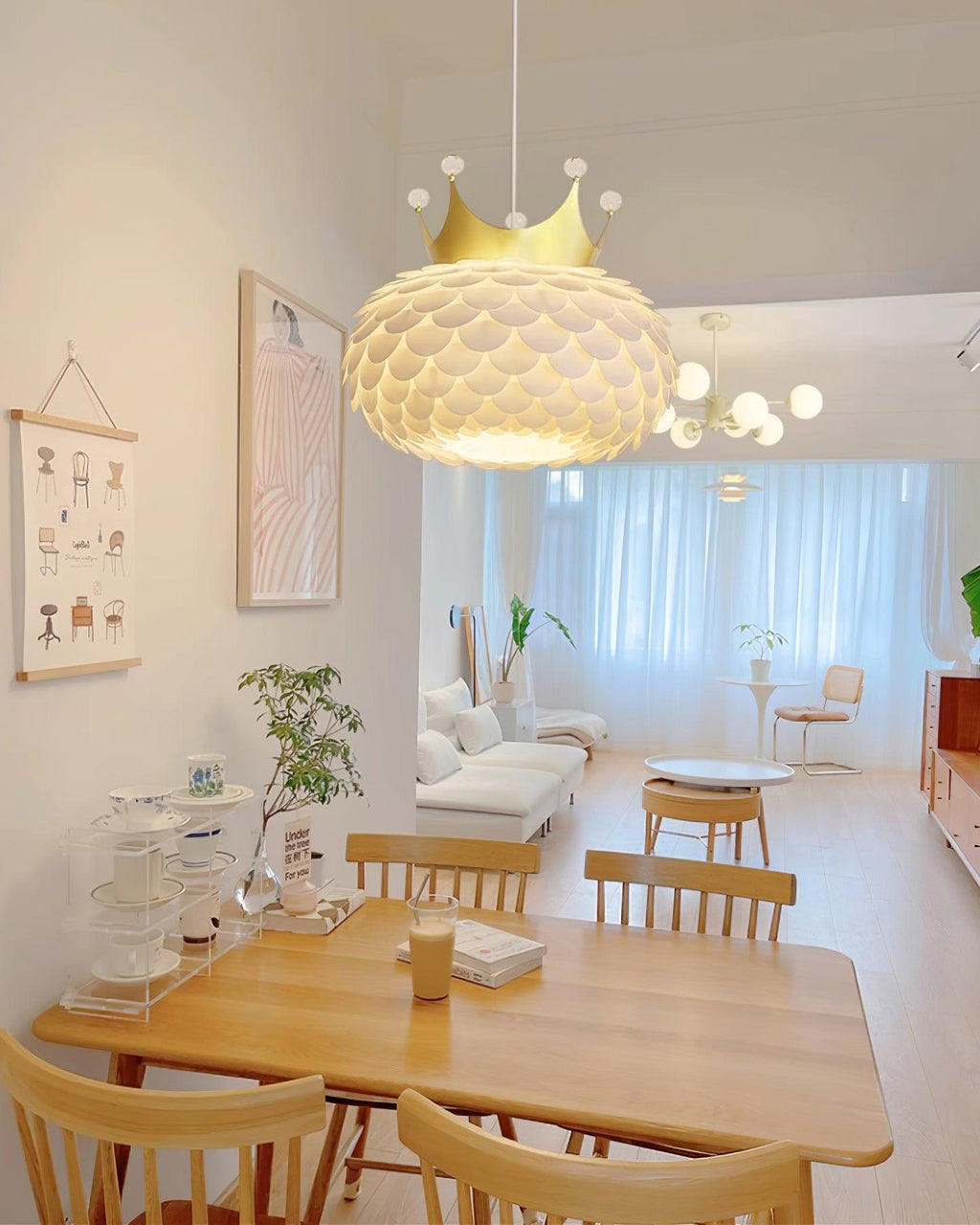 Crown Metal Pendant Lamp — product view 20