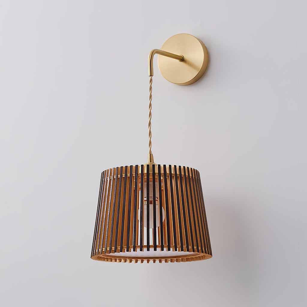 Kitami Wood Wall Lamp — product view 2