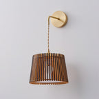 Kitami Wood Wall Lamp — product view 2