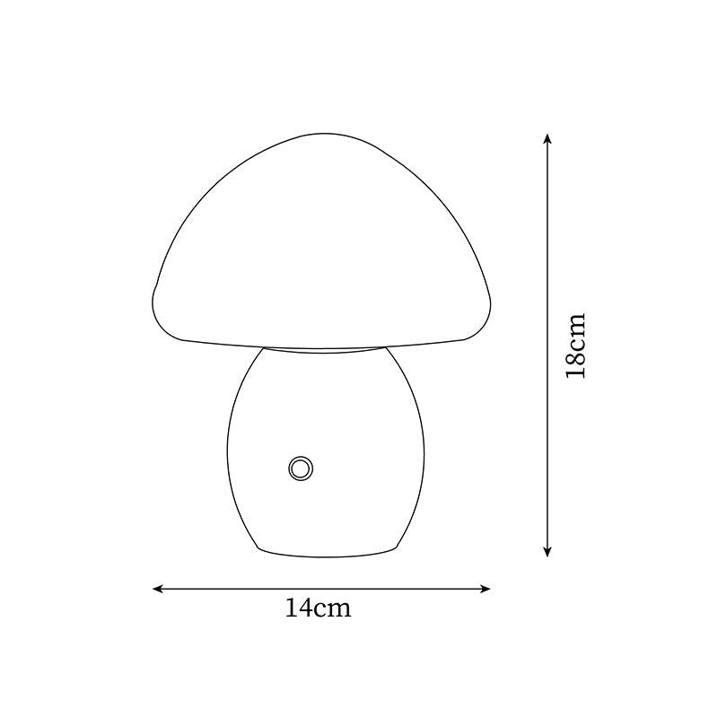 Mushroom Metal Table Lamp — product view 5