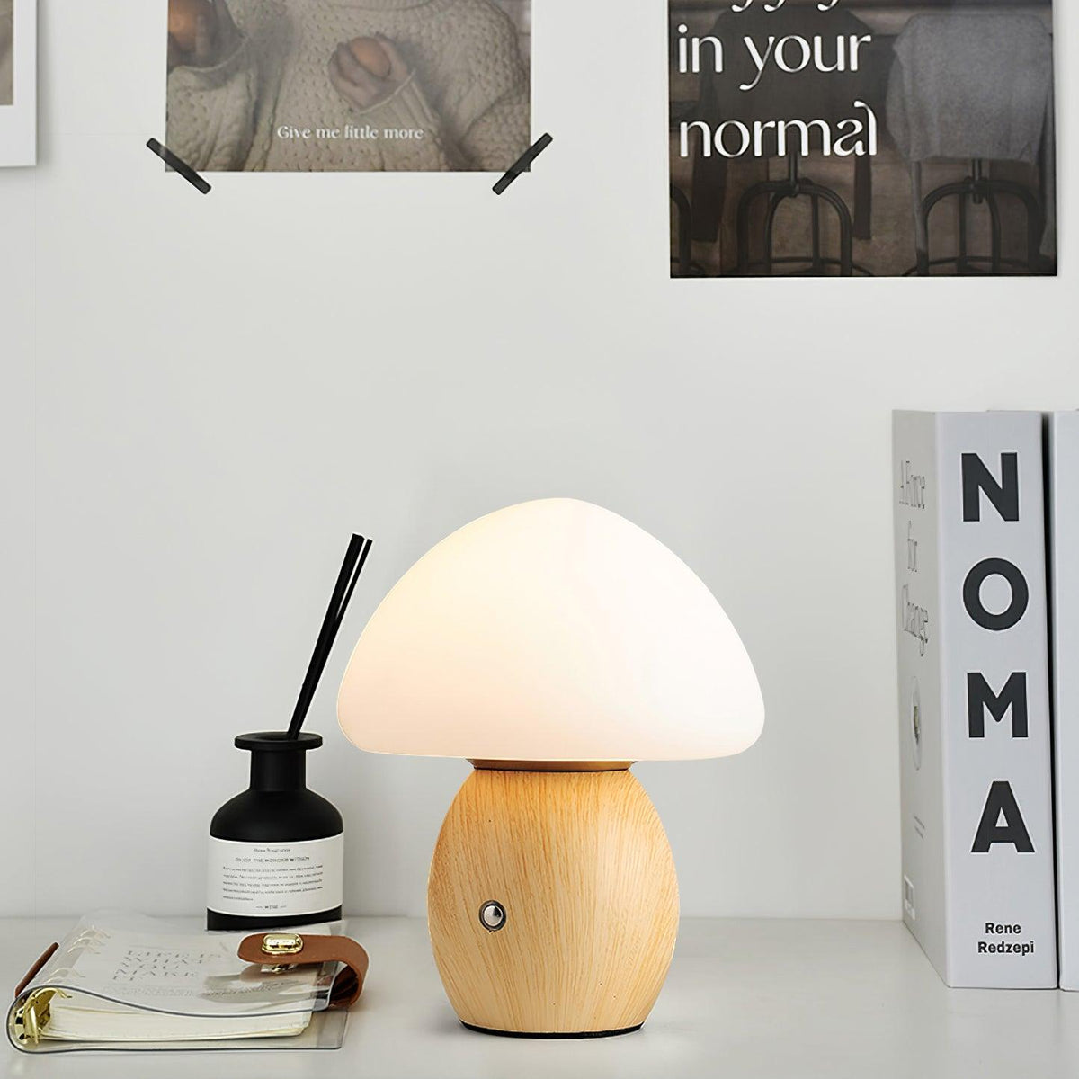 Mushroom Metal Table Lamp — product view 10