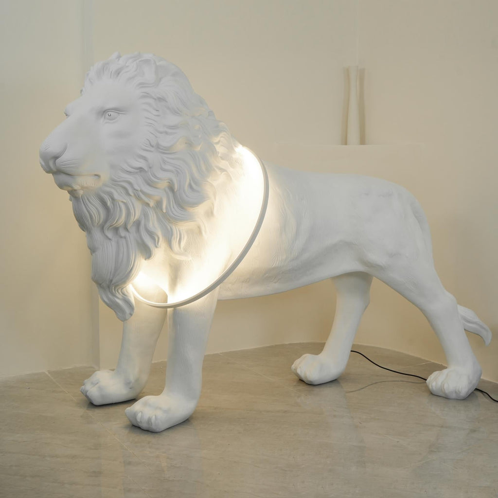 Lion Acrylic Floor Lamp — product view 3