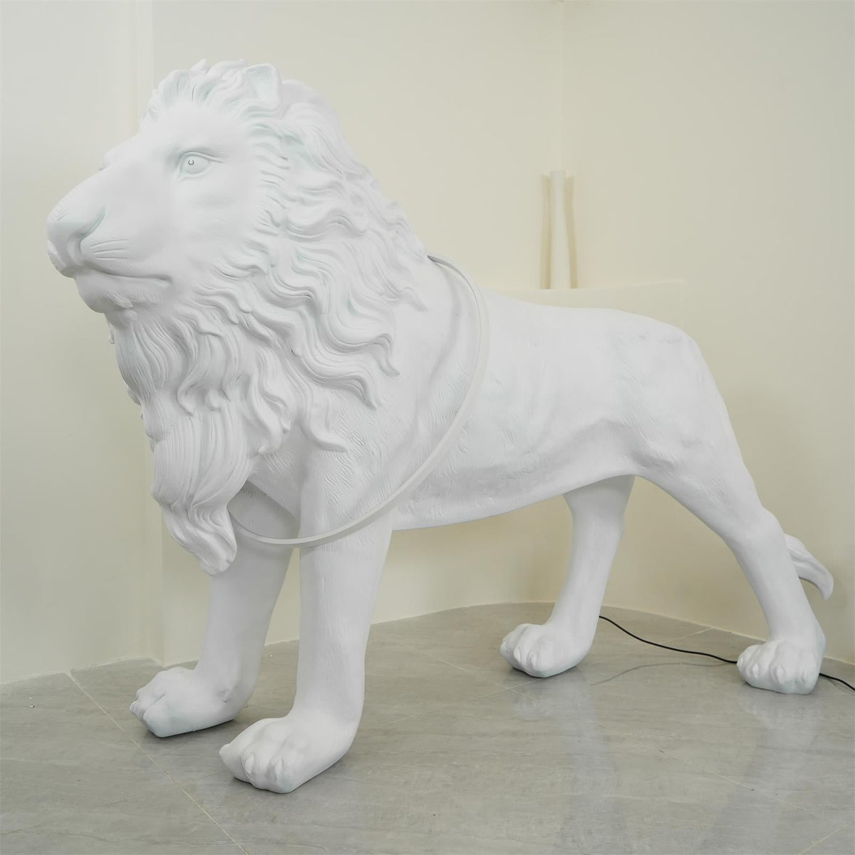 Lion Acrylic Floor Lamp — product view 9