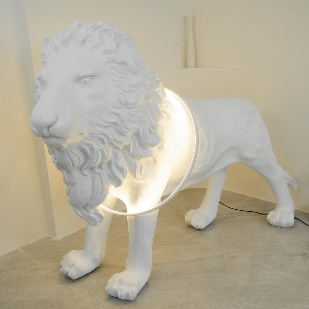 Lion Acrylic Floor Lamp — product view 18