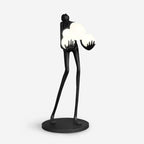 Artistic Figure Glass Floor Lamp — product view 1
