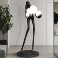 Artistic Figure Glass Floor Lamp — product view 2