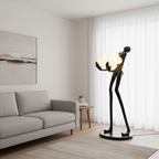 Artistic Figure Glass Floor Lamp — product view 6