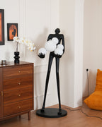 Artistic Figure Glass Floor Lamp — product view 15