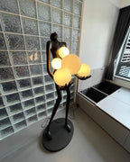 Artistic Figure Glass Floor Lamp — product view 21