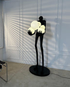 Artistic Figure Glass Floor Lamp — product view 32