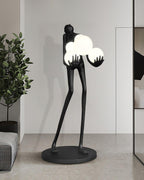 Artistic Figure Glass Floor Lamp — product view 33