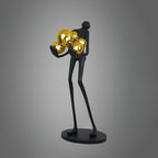 Artistic Figure Glass Floor Lamp — product view 44