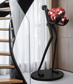 Artistic Figure Glass Floor Lamp — product view 47