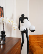 Artistic Figure Glass Floor Lamp — product view 50